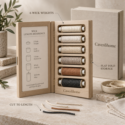 Cavenlihome™ Cotton Wick Library Board