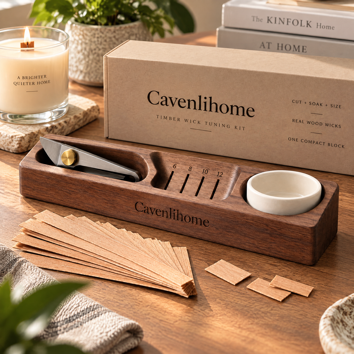 Cavenlihome™ Timber Wick Tuning Kit