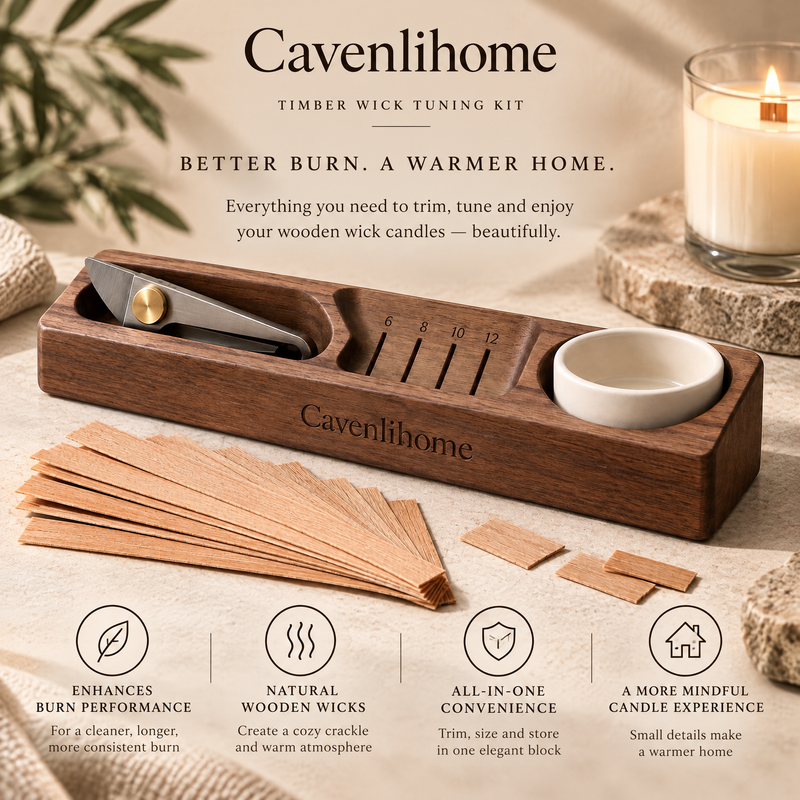 Cavenlihome™ Timber Wick Tuning Kit