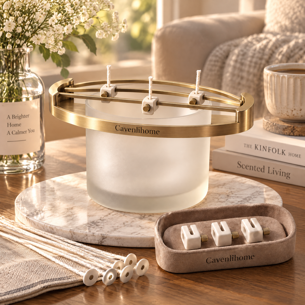 Cavenlihome™ Arc Balance Wick Centering Set