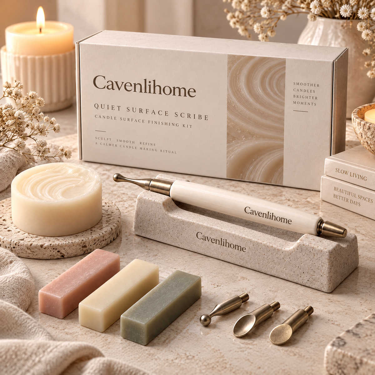 Cavenlihome™ Quiet Surface Wax Finishing Scribe