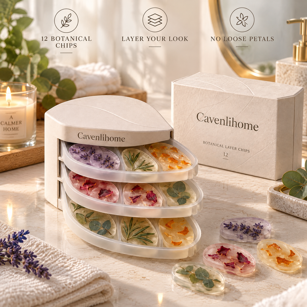 Cavenlihome™ Botanical Layer Infusion Chips
