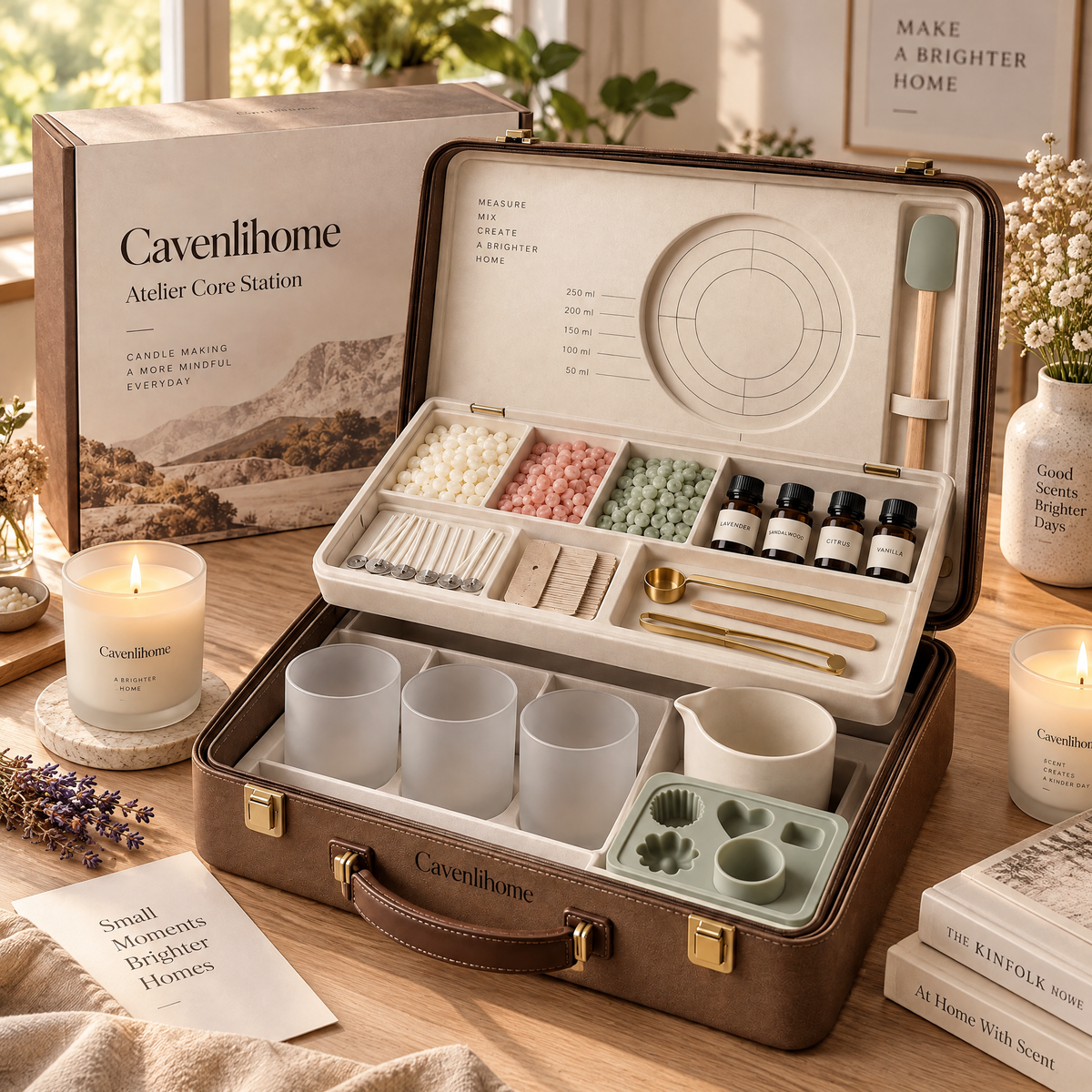 Cavenlihome™ Atelier Core Candle Making Station