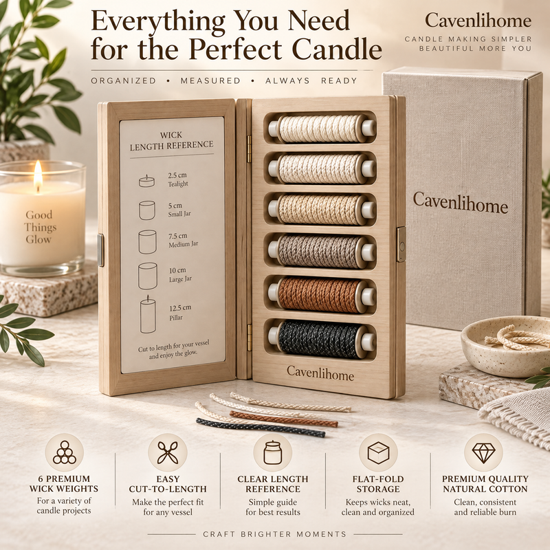 Cavenlihome™ Cotton Wick Library Board
